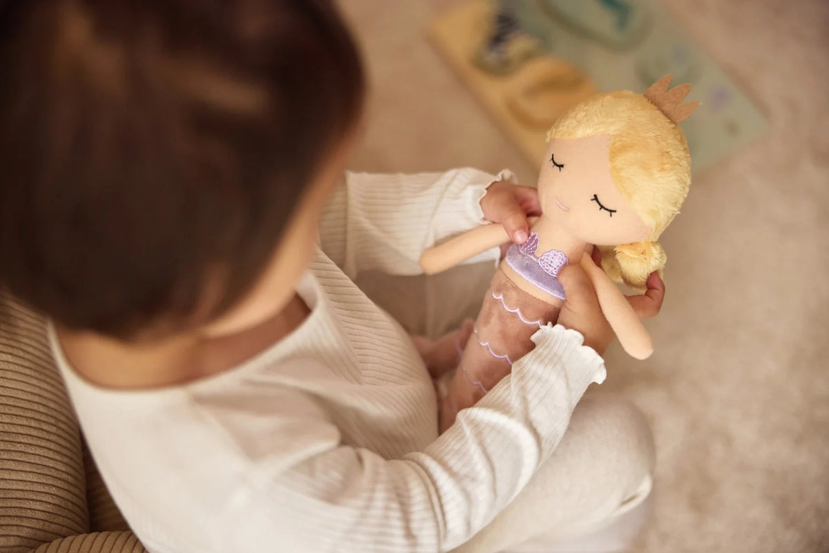 Jollein Kuscheltier - Doll Meerjungfrau