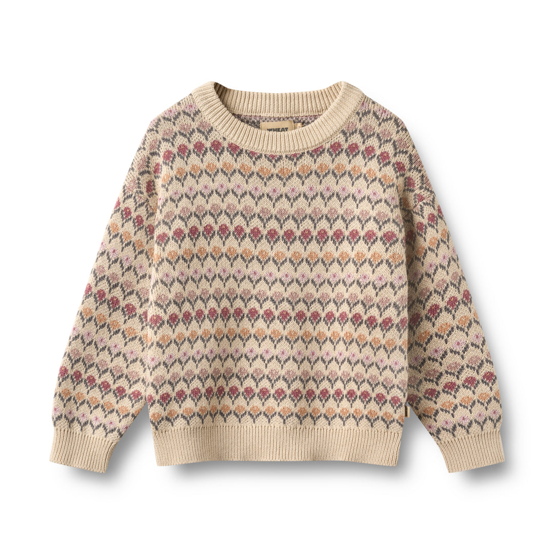 Wheat Jacquard Pullover Harlow