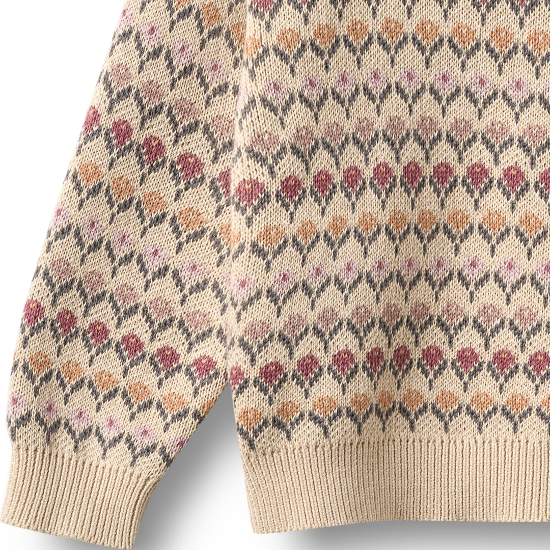Wheat Jacquard Pullover Harlow