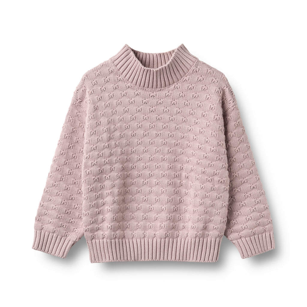 Wheat Chunky Knit Pullover Abby