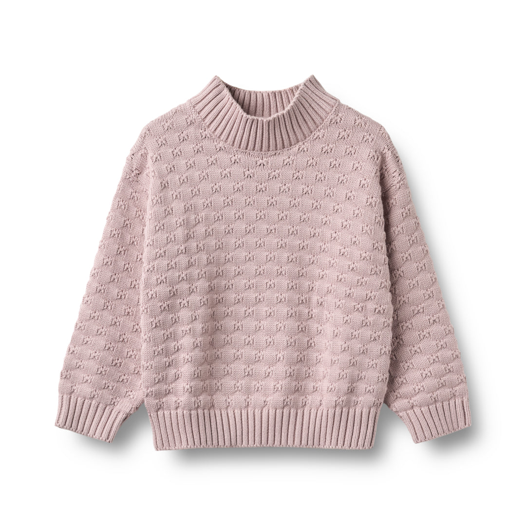 Wheat Chunky Knit Pullover Abby