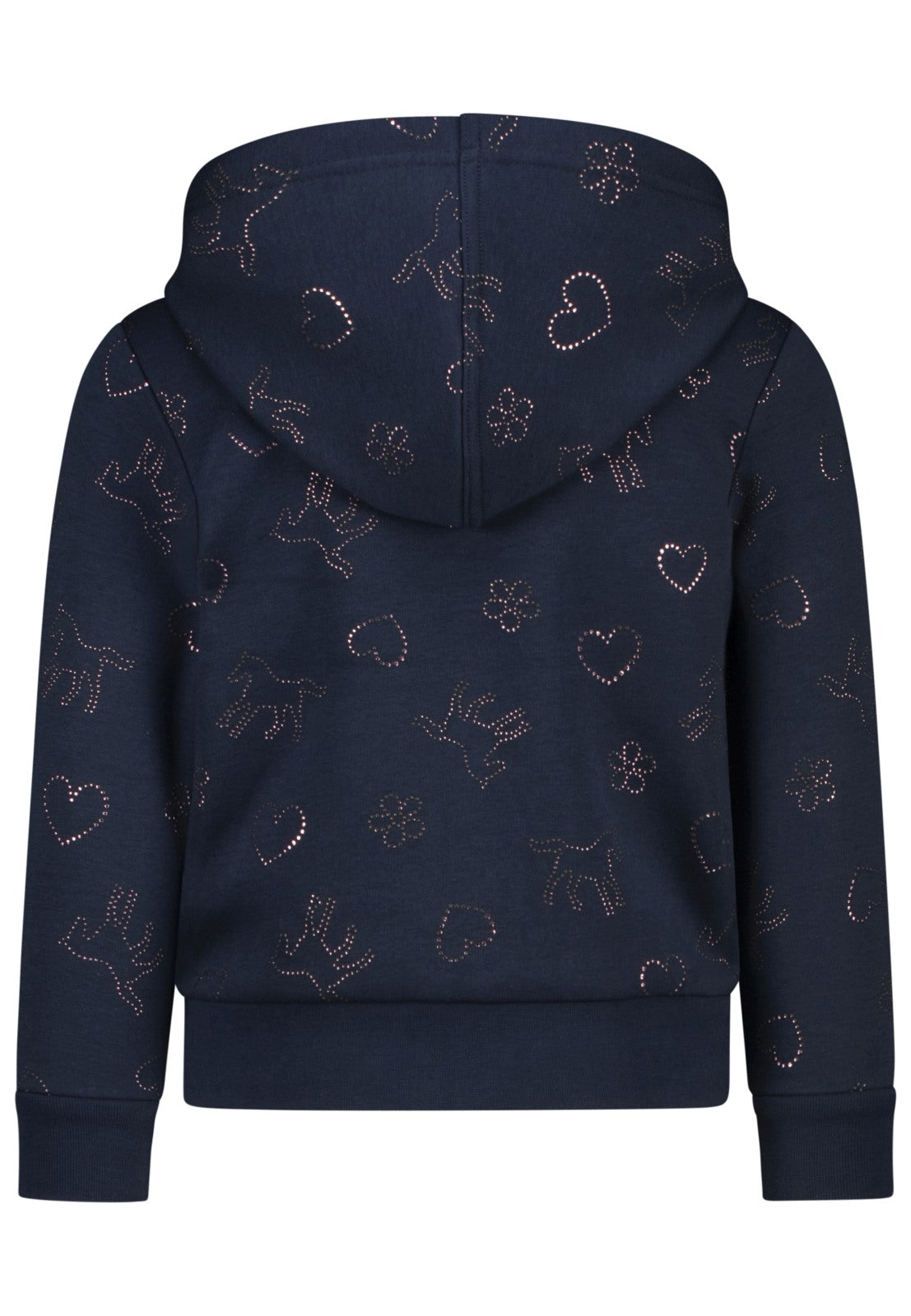 Salt and Pepper Thermo Jacke mit glitzerndem Pferde Print für Mädchen