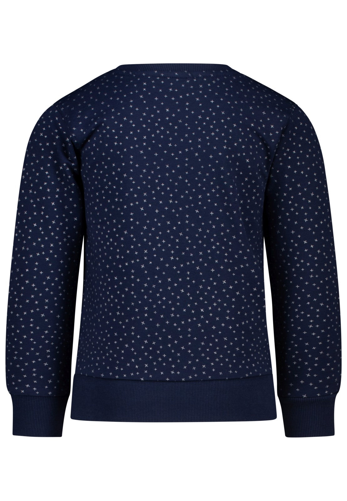 Salt and Pepper Sweatshirt mit Regenbogen Applikation für Mädchen