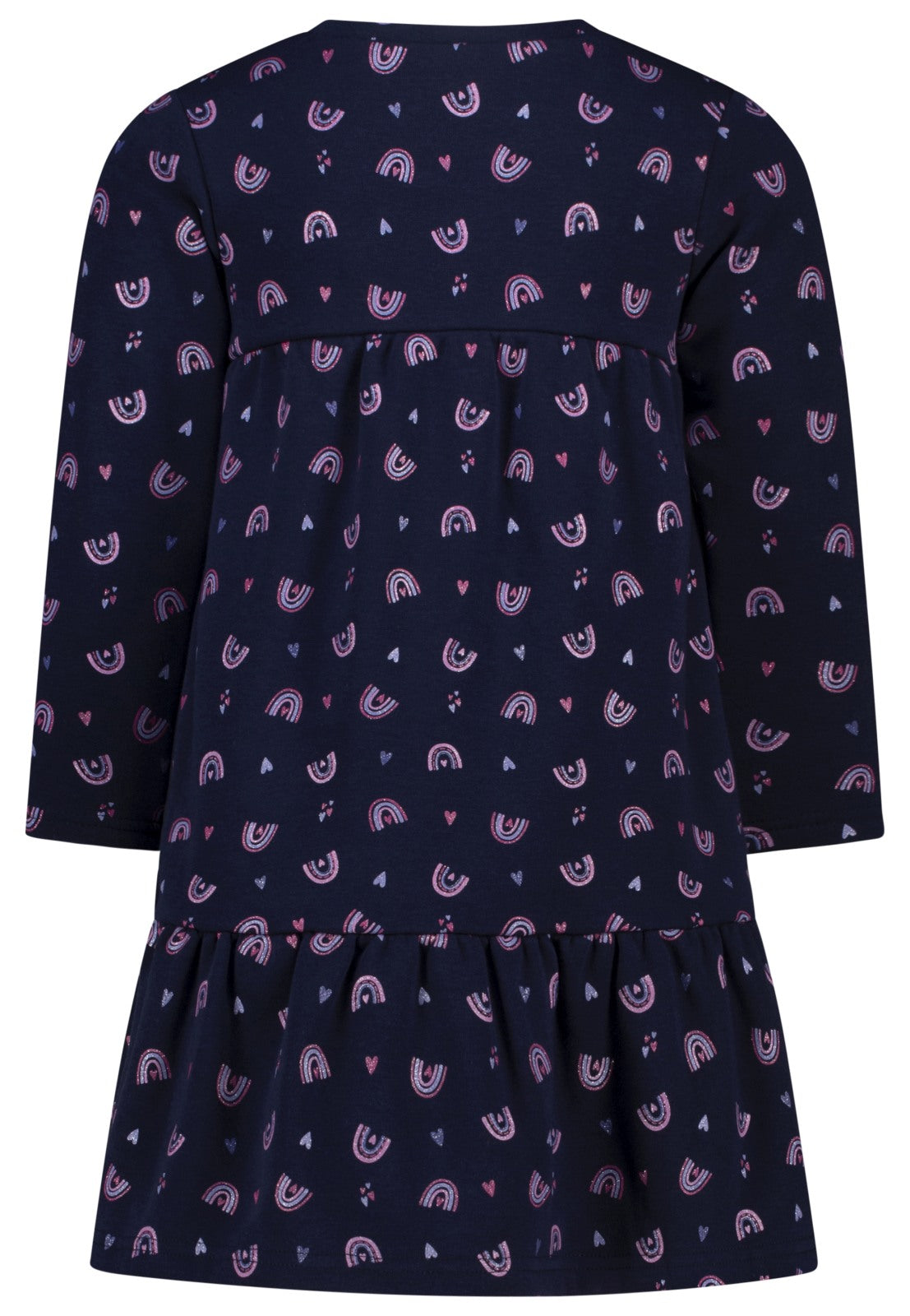 Salt and Pepper Thermo Kleid mit glitzerndem Regenbogen Print für Mädchen