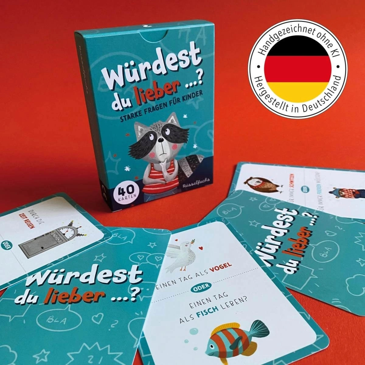 Würdest du lieber Kartenspiel "Starke Fragen für Kinder"