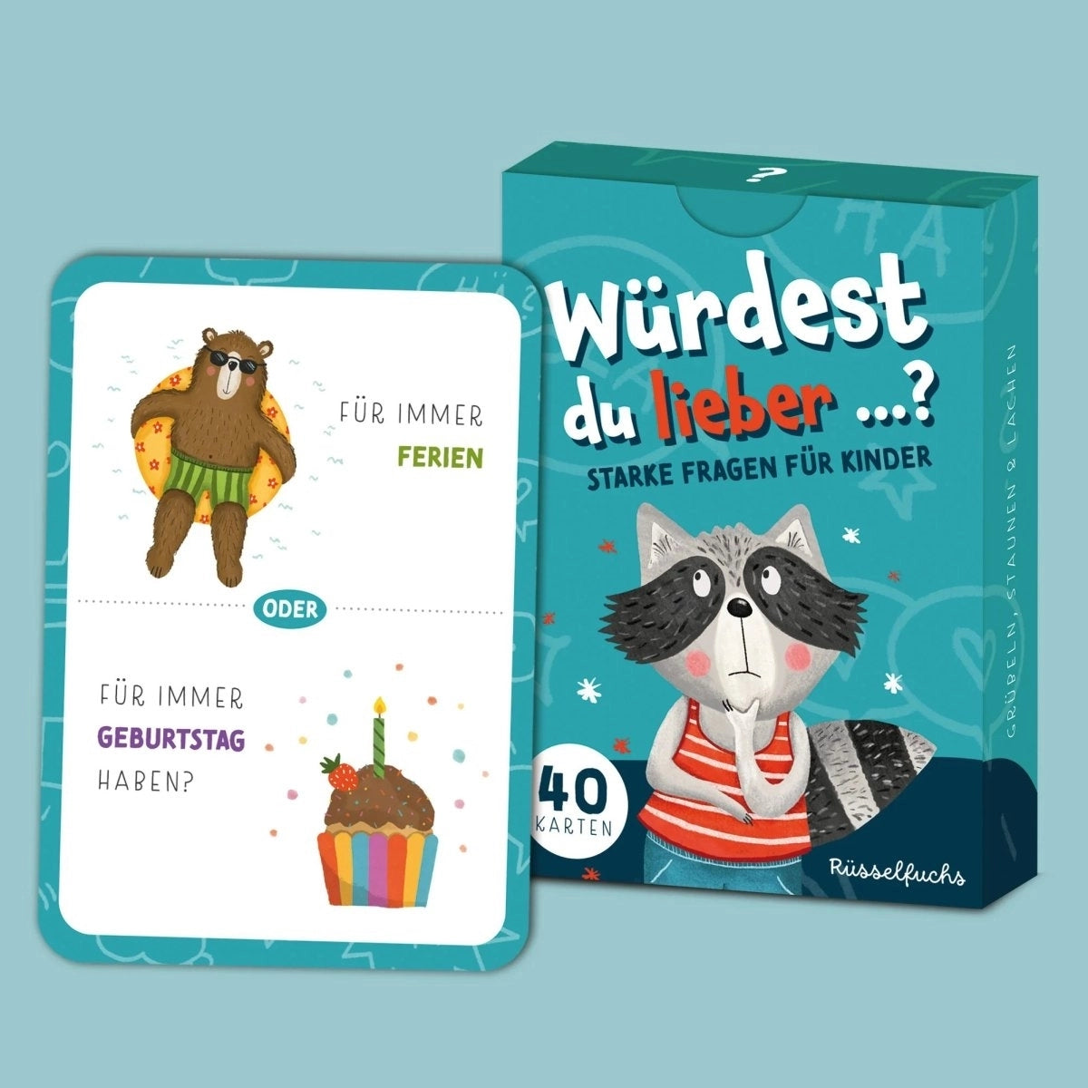 Würdest du lieber Kartenspiel "Starke Fragen für Kinder"