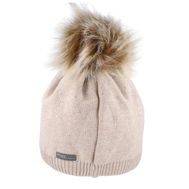 Maximo KIDS GIRL-Mütze, Pompon