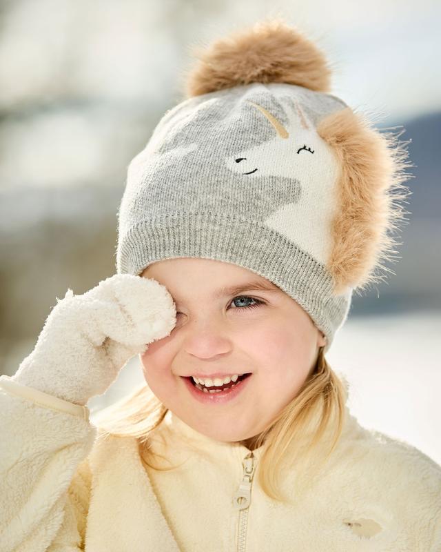 Maximo KIDS GIRL-Mütze Einhorn