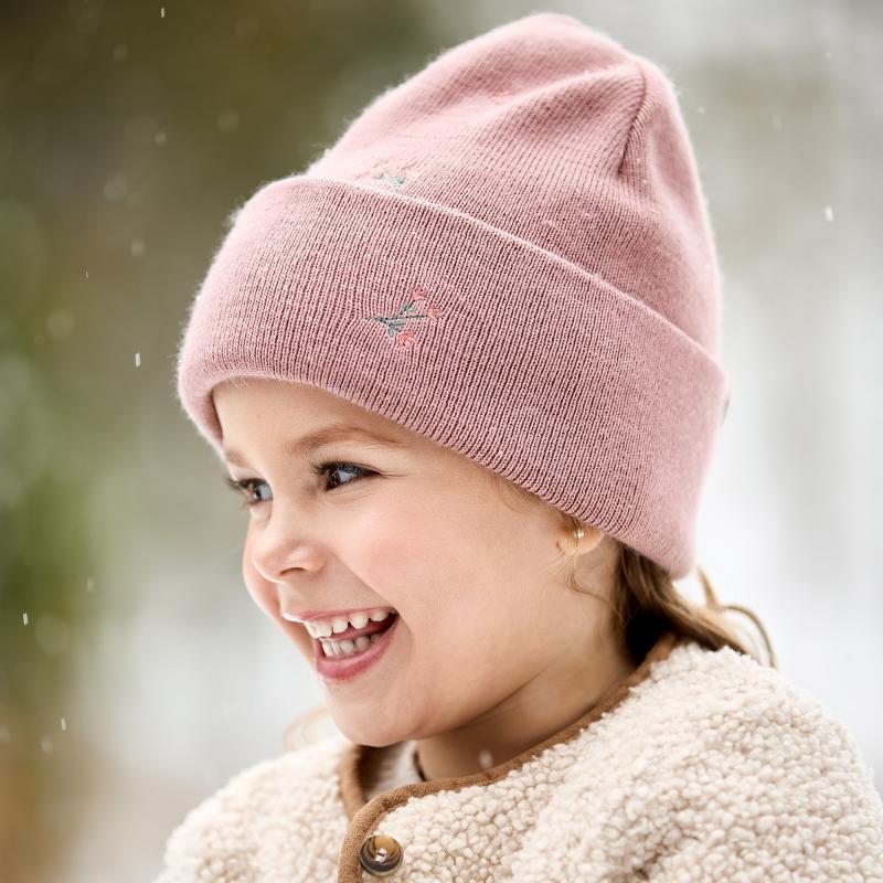 Maximo MINI GIRL-Mütze, Blumen
