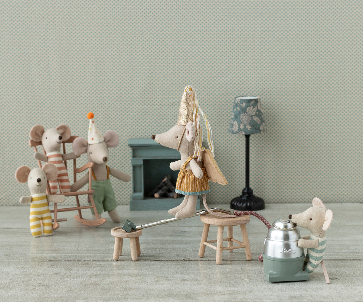 Maileg Tisch und Hocker Set, Maus