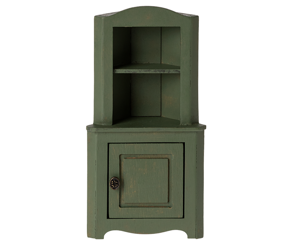 Maileg Eckschrank, Maus - Dunkelgrün
