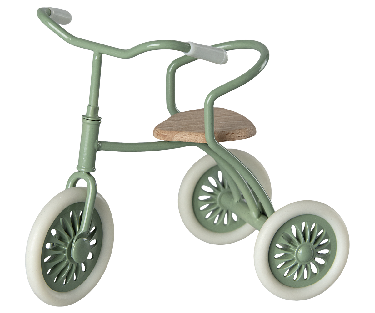 Maileg Abri à tricycle, Maus  -Grün