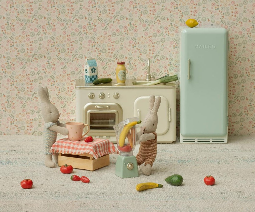 Maileg Miniatur Kühlschrank -Minze
