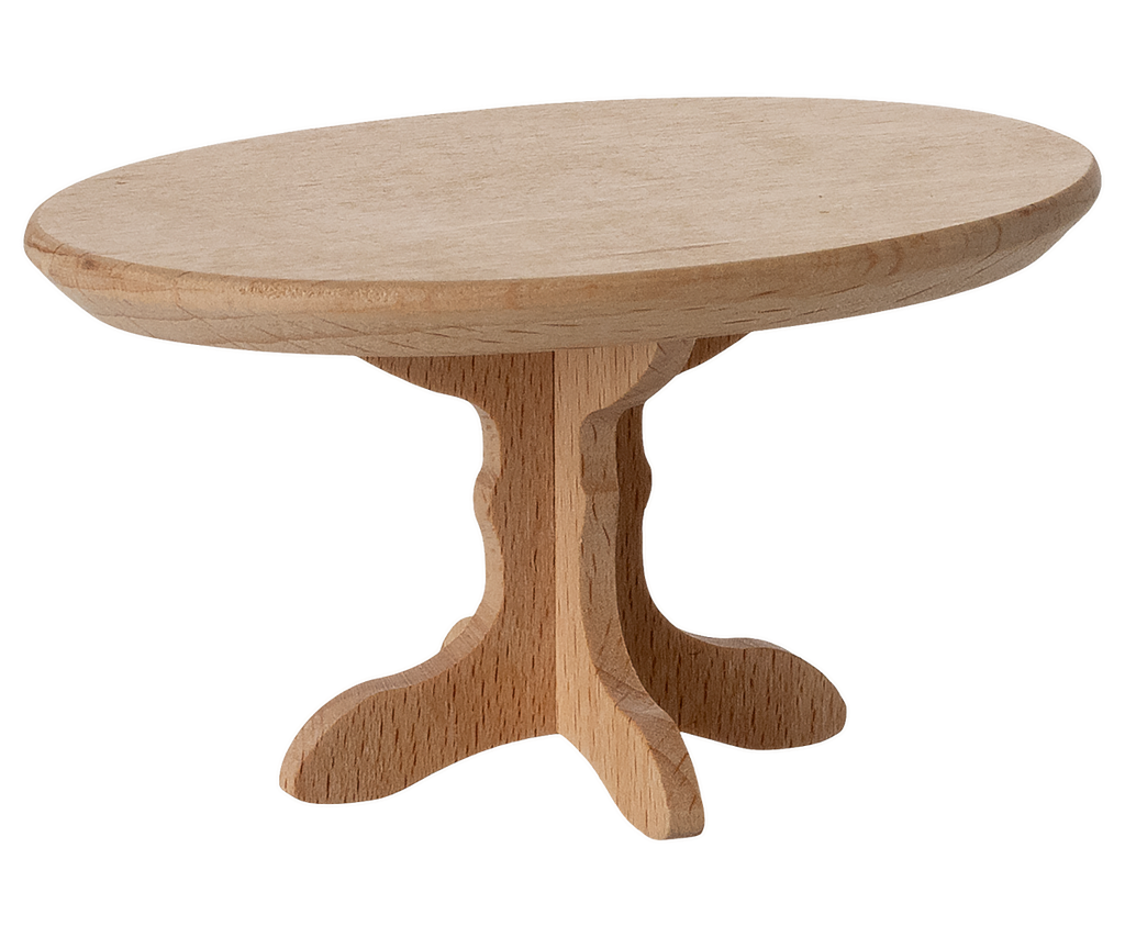 Maileg Ovaler Couchtisch, Maus - Natur