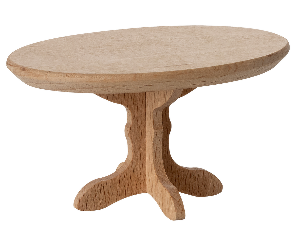 Maileg Ovaler Couchtisch, Maus - Natur