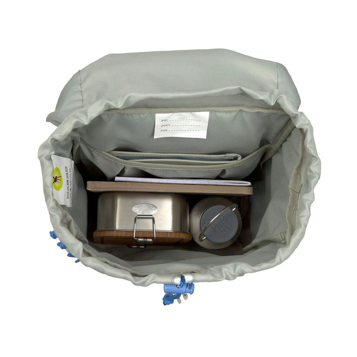 Lässig Wanderrucksack Kinder 14 L - Sunny Explorer, Grün Blau