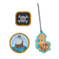 Lässig Anhänger & Patches - Schul Set Unique, Pirat