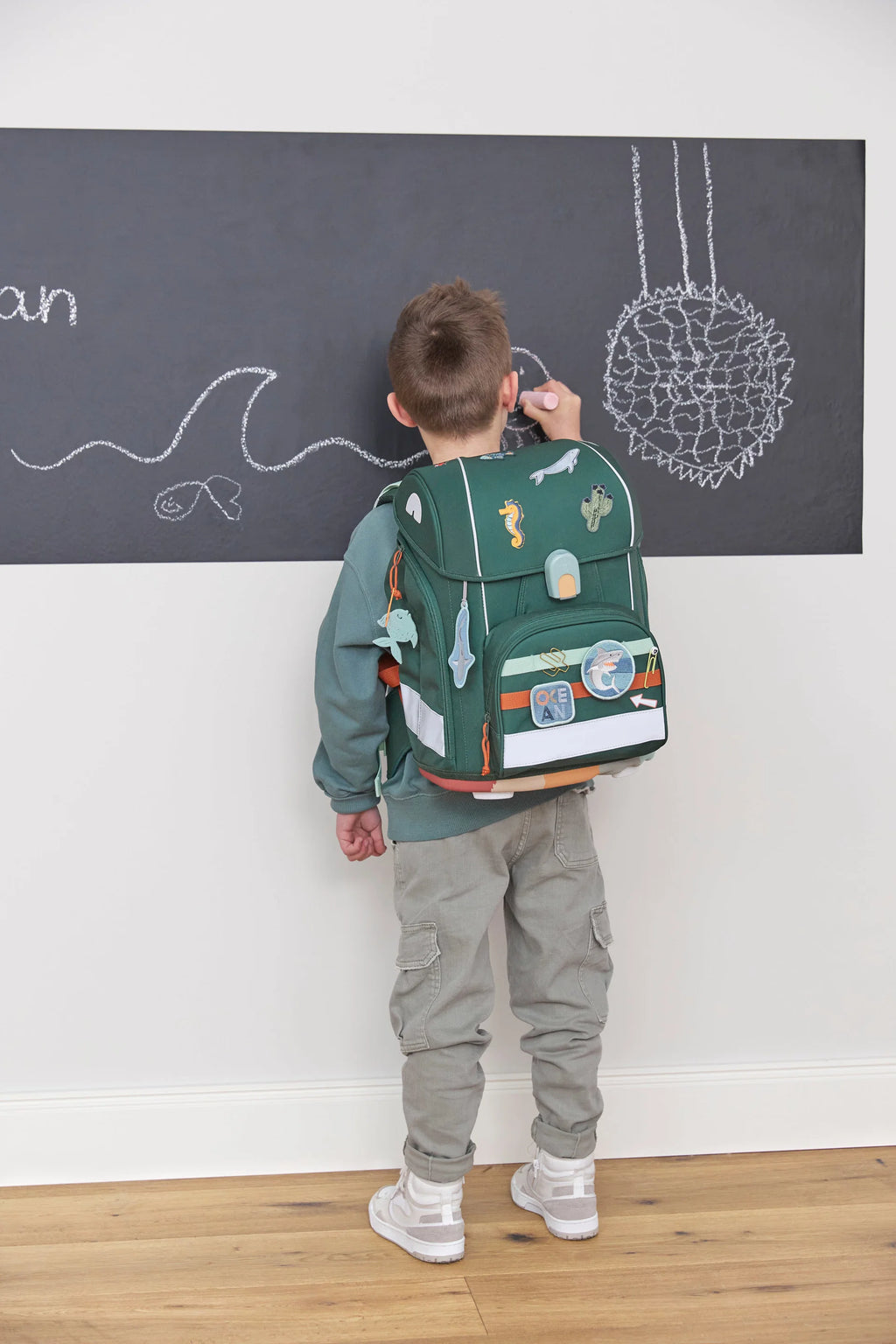 Lässig Anhänger & Patches - Schul Set Unique, Shark (Ocean Edition)