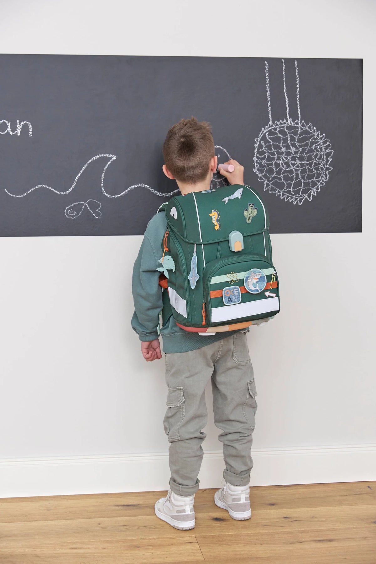 Lässig Anhänger & Patches - Schul Set Unique, Shark (Ocean Edition)