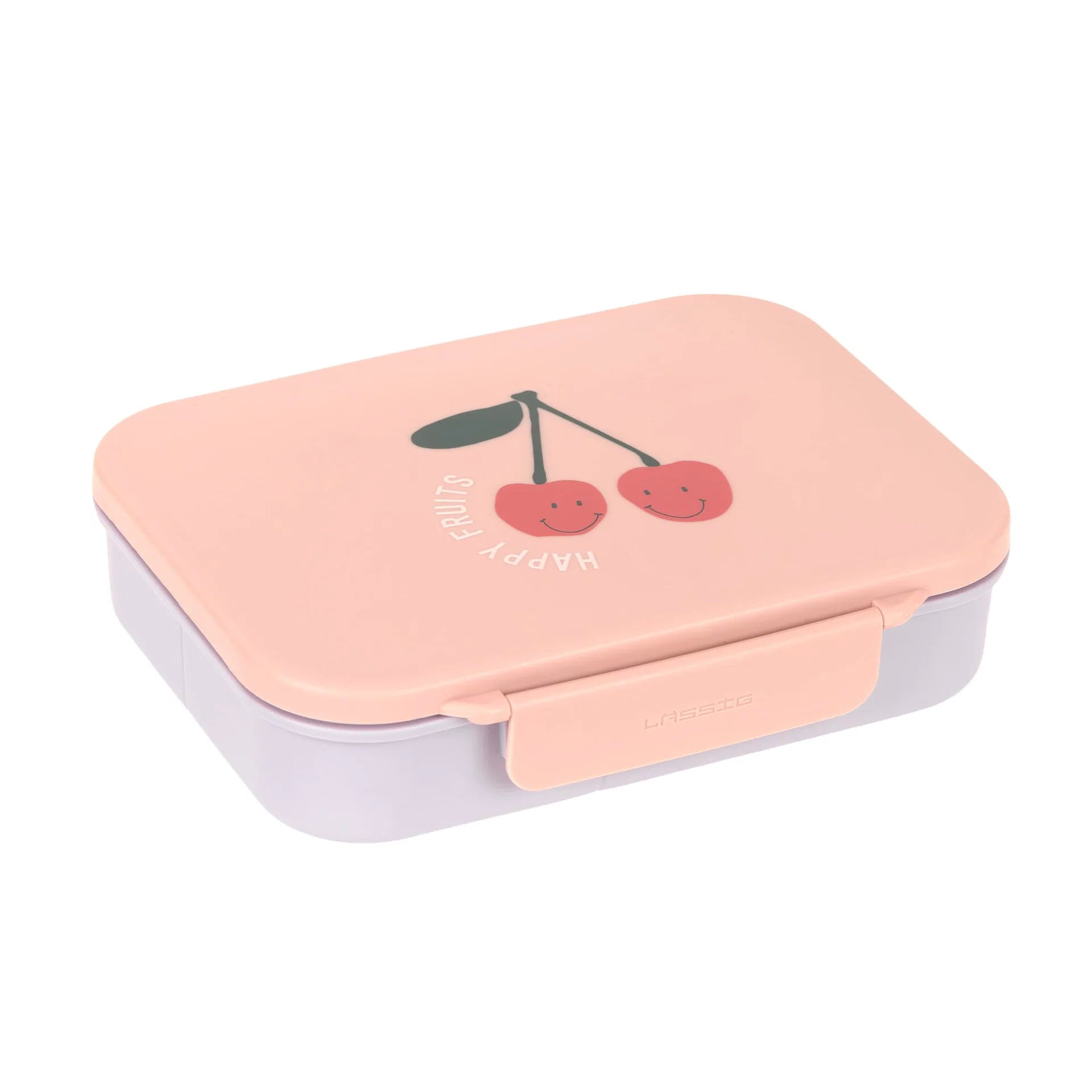 Lässig Brotdose Kinder - Bento Lunchbox, Happy Fruits Kirsche
