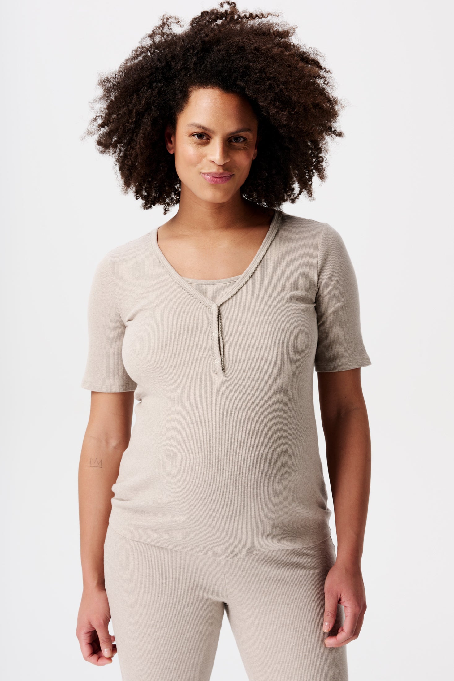 Noppies Renate nursing pyjama top SS