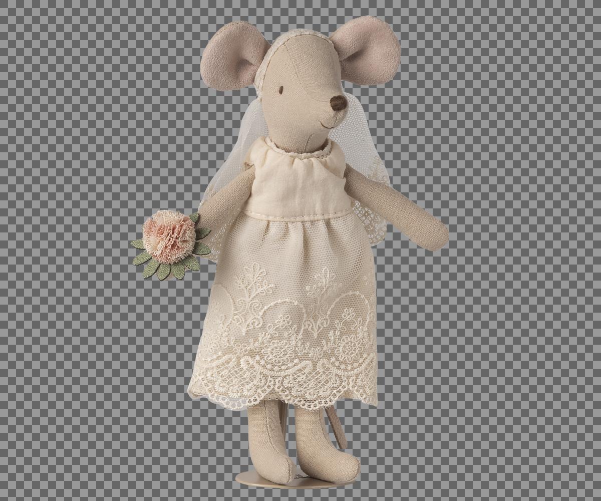 Maileg Hochzeitsmäuse Paar in Box, Mama und Papa