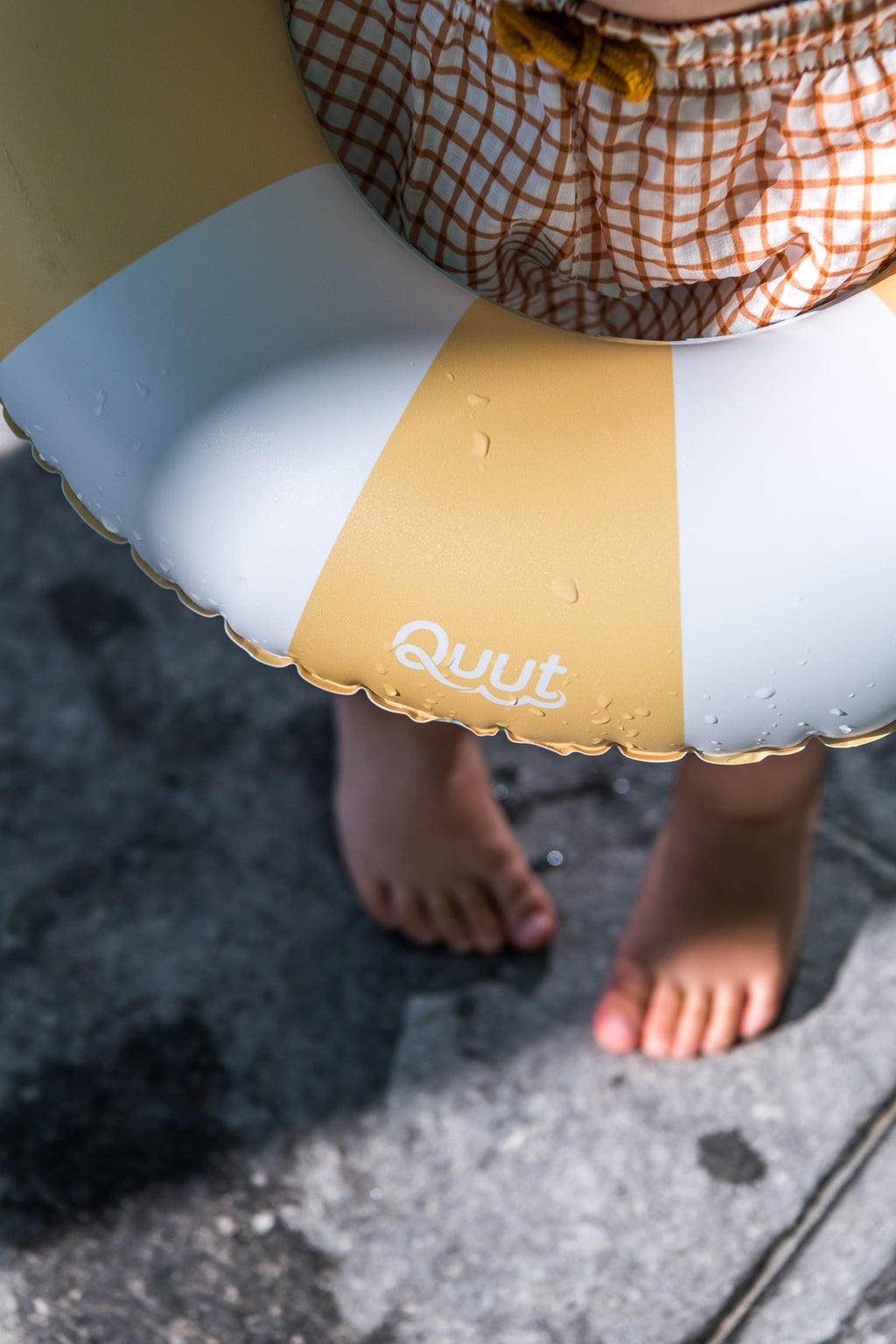 Quut Swim ring 40cm - Banana blue