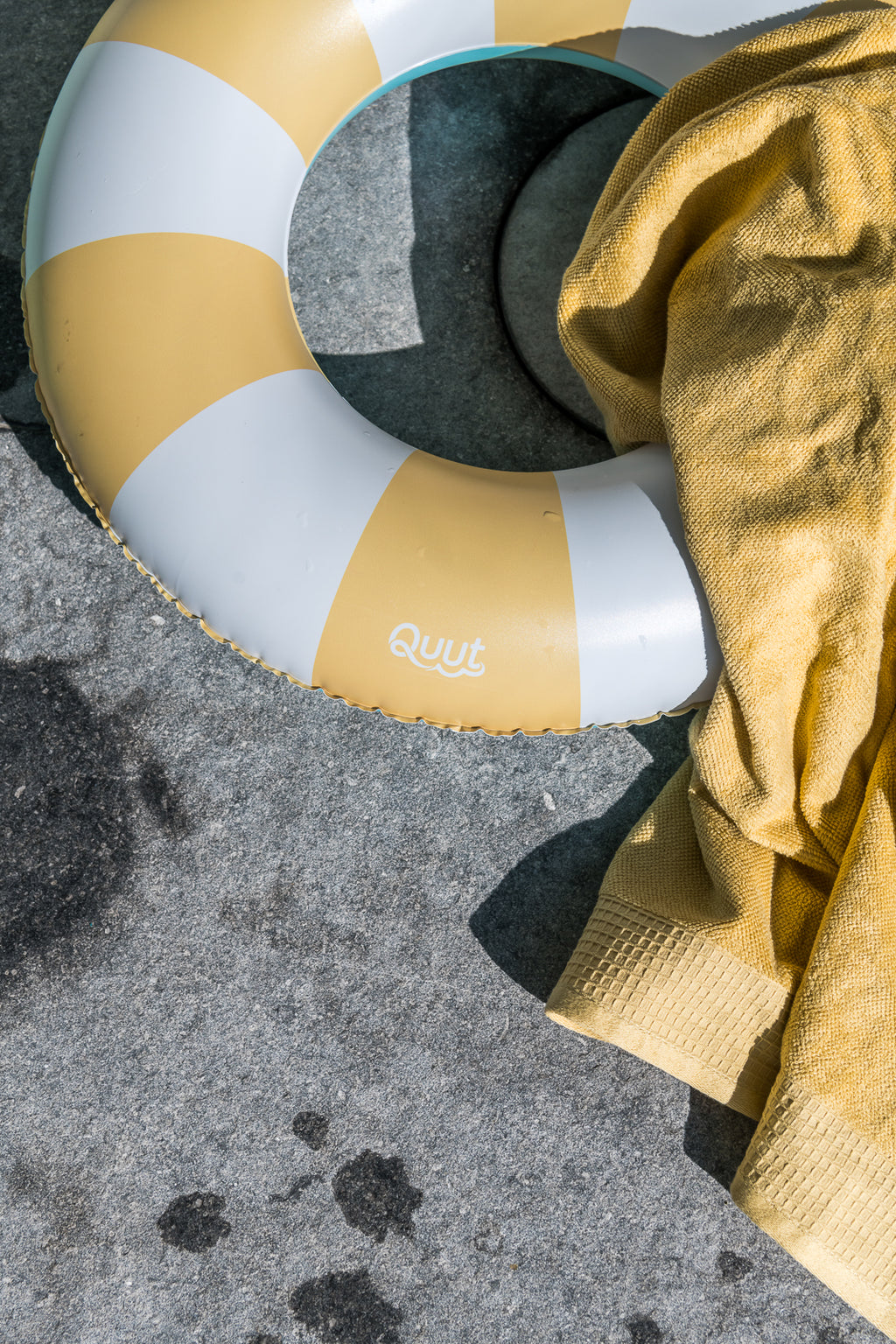 Quut Swim ring 40cm - Banana blue