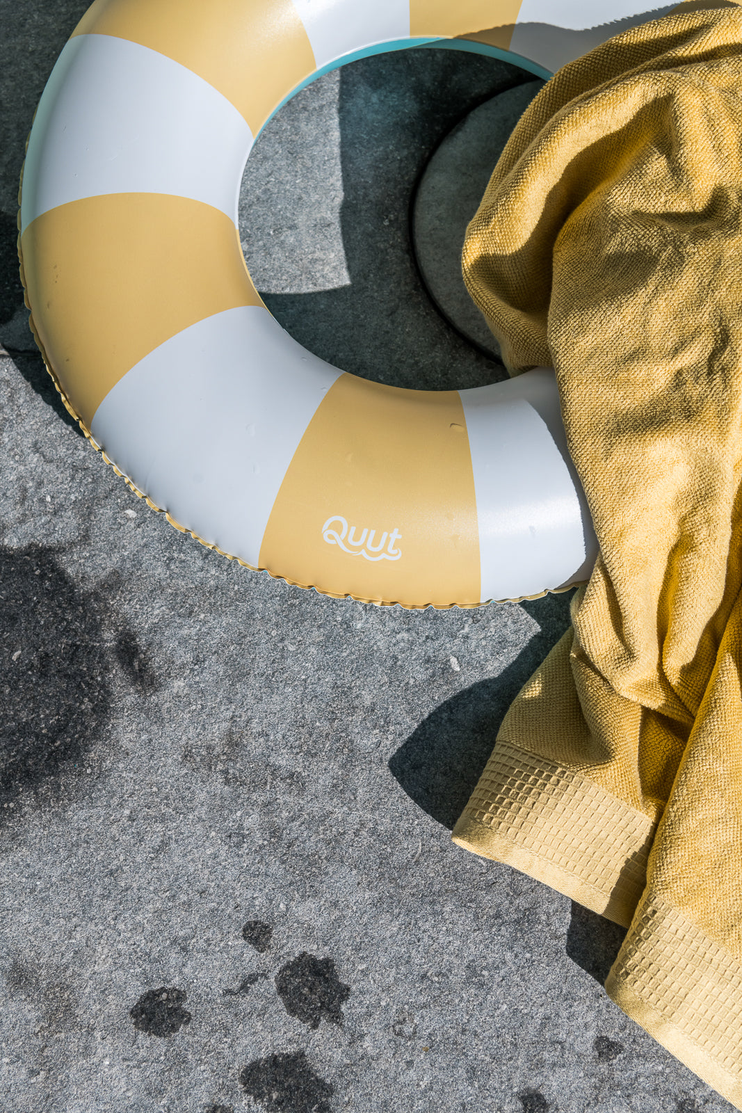 Quut Swim ring 40cm - Banana blue