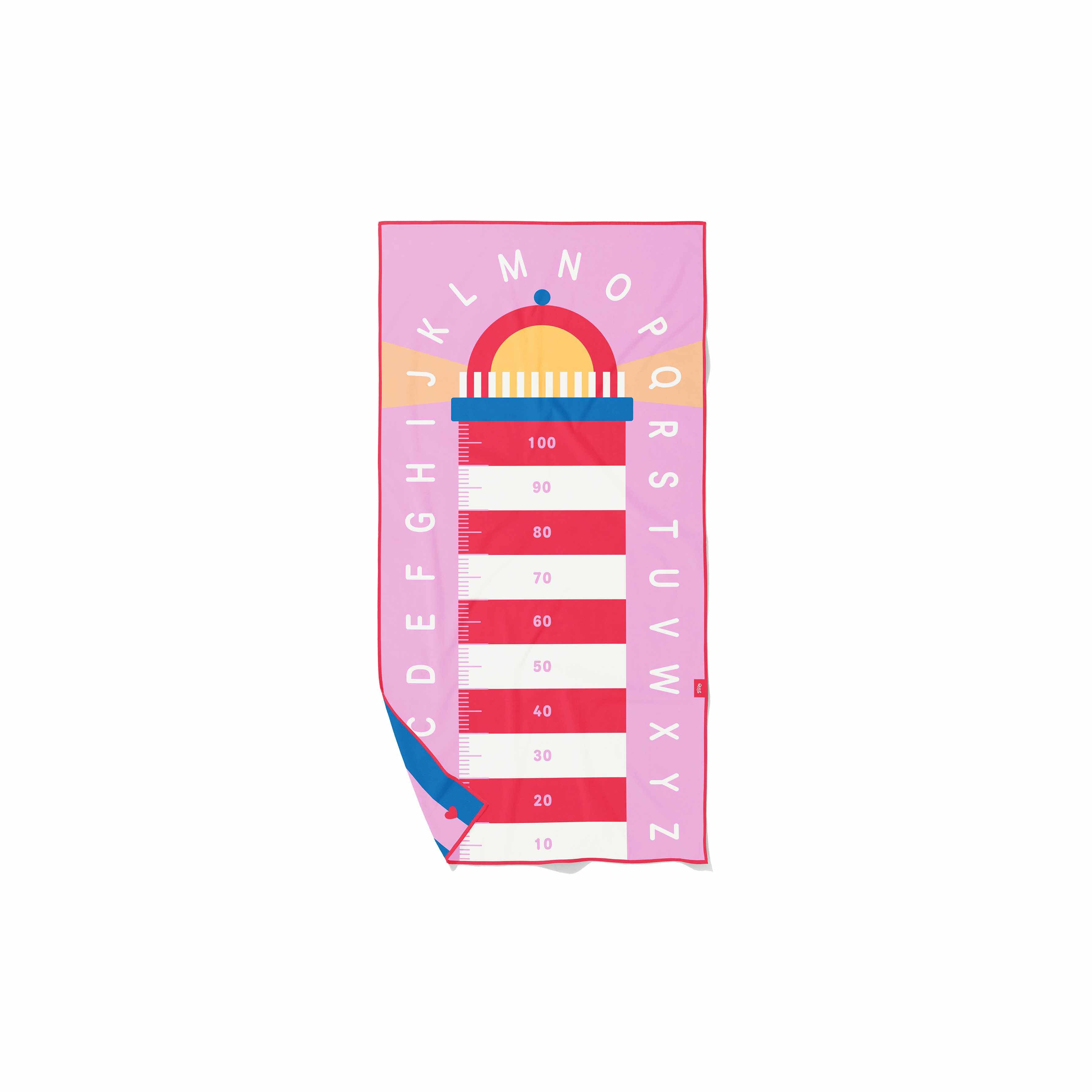 Quut Spiel Handtuch  M (140 x 70cm) -  Lighthouse Cherry