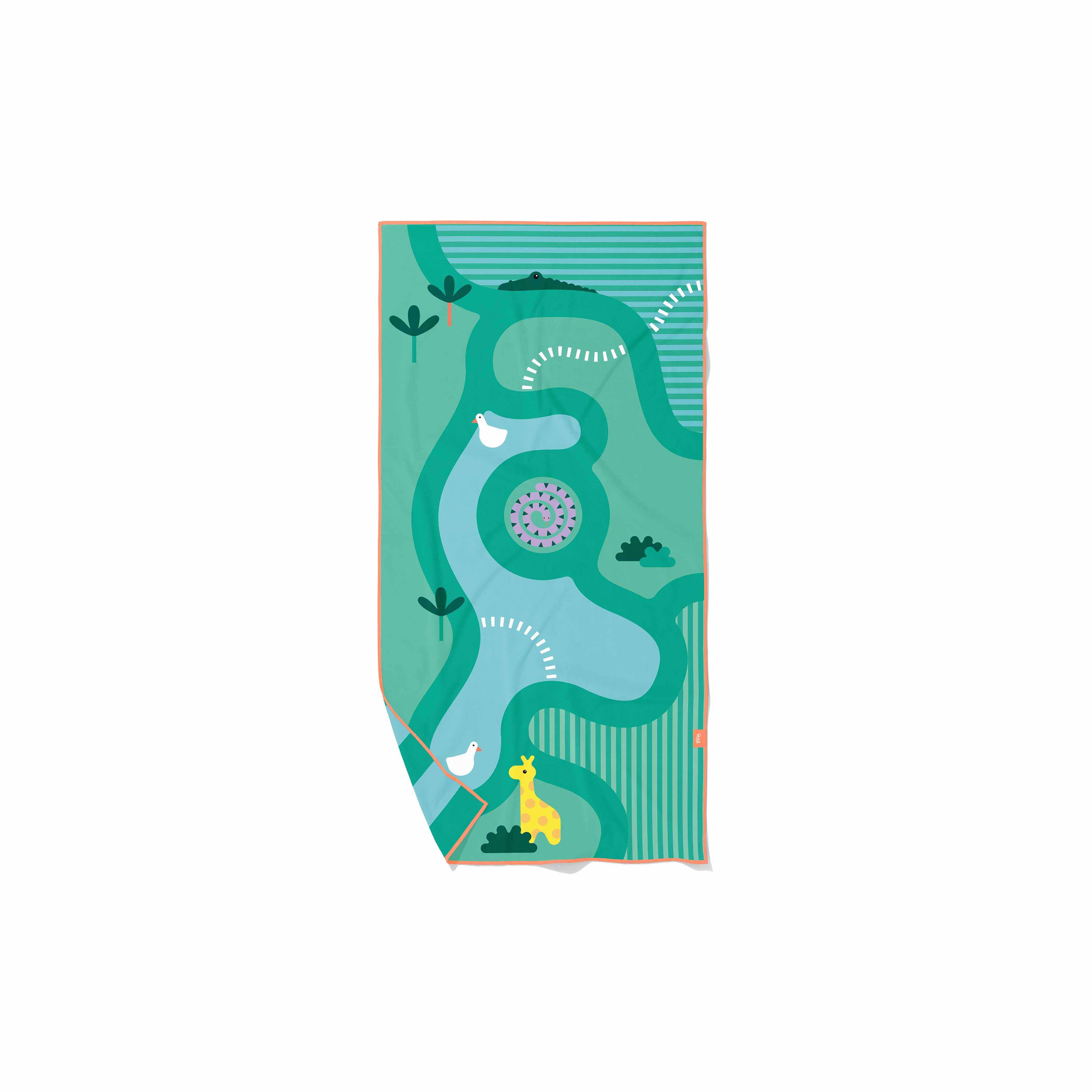 Quut PlayTowel M (140 x 70cm) - Safari