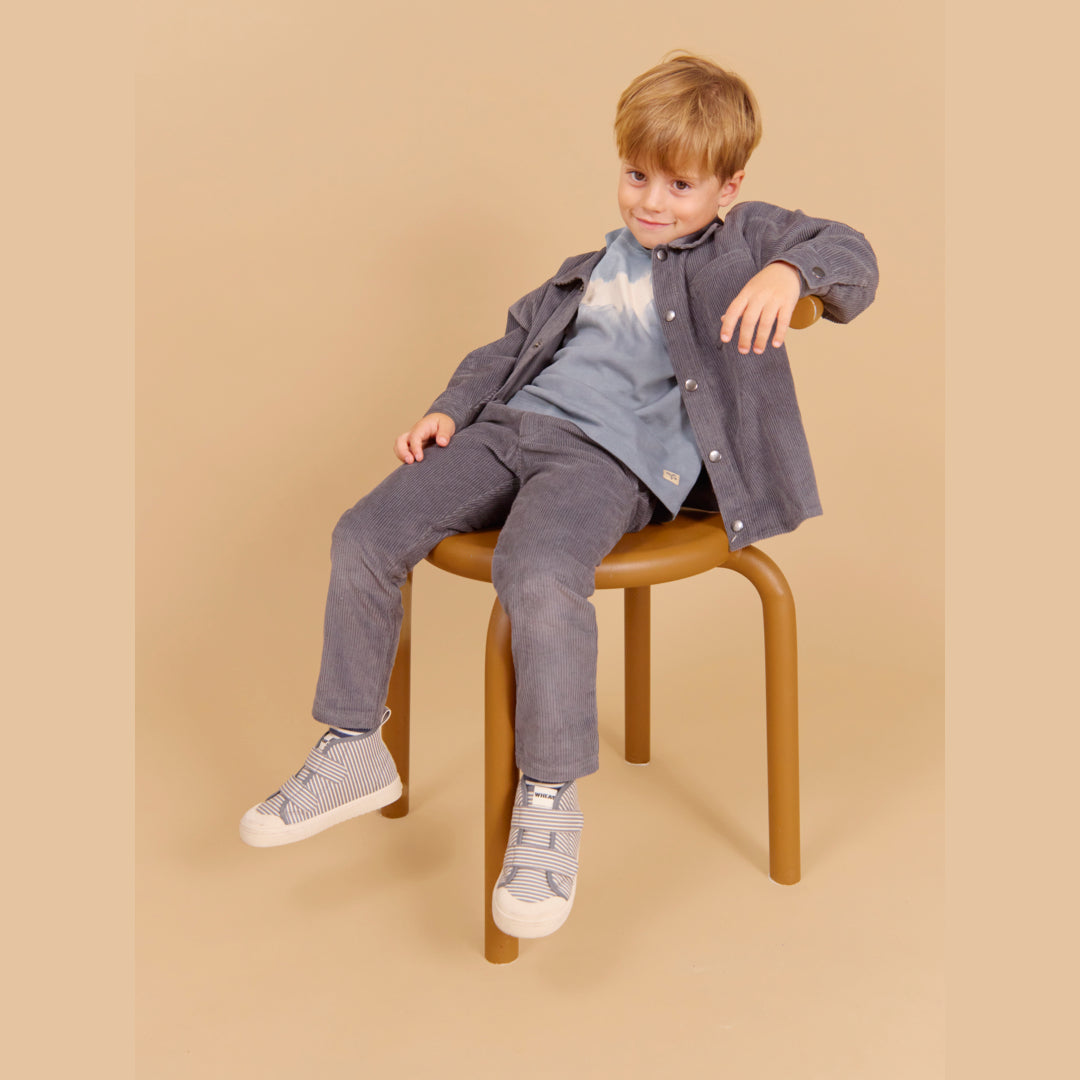 Wheat Overshirt L/S Marcel Cord-Hemd