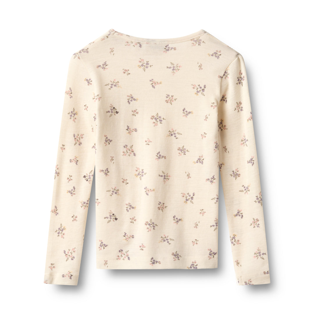 Wheat Wool T-Shirt Langarmshirt Alfie