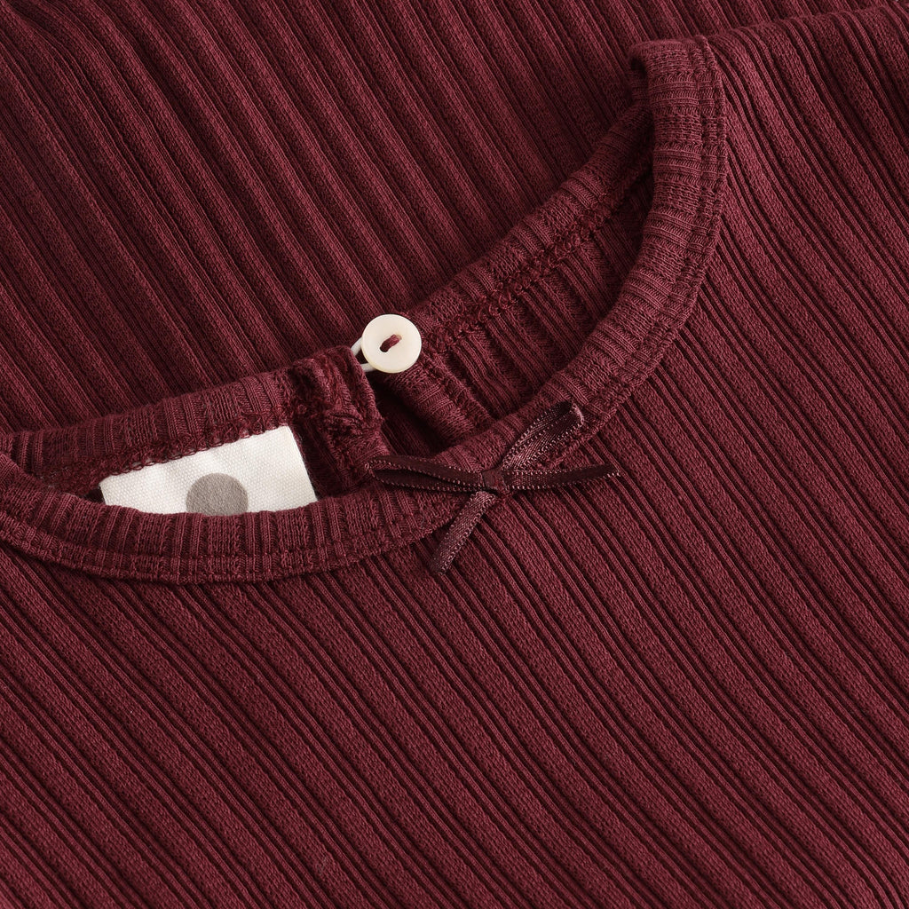 En Fant T-shirt LS Pointelle