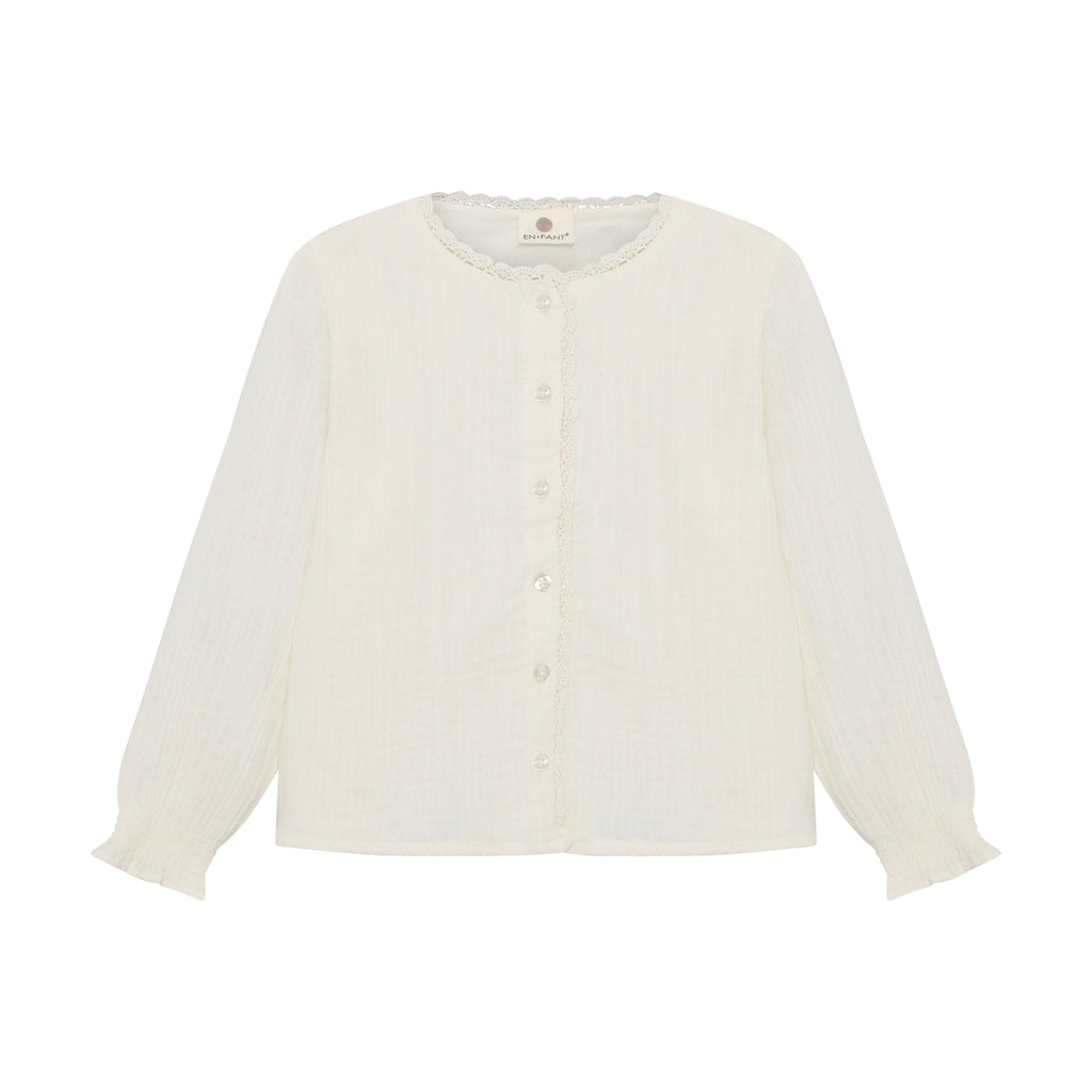 En Fant Shirt LS Woven Bluse