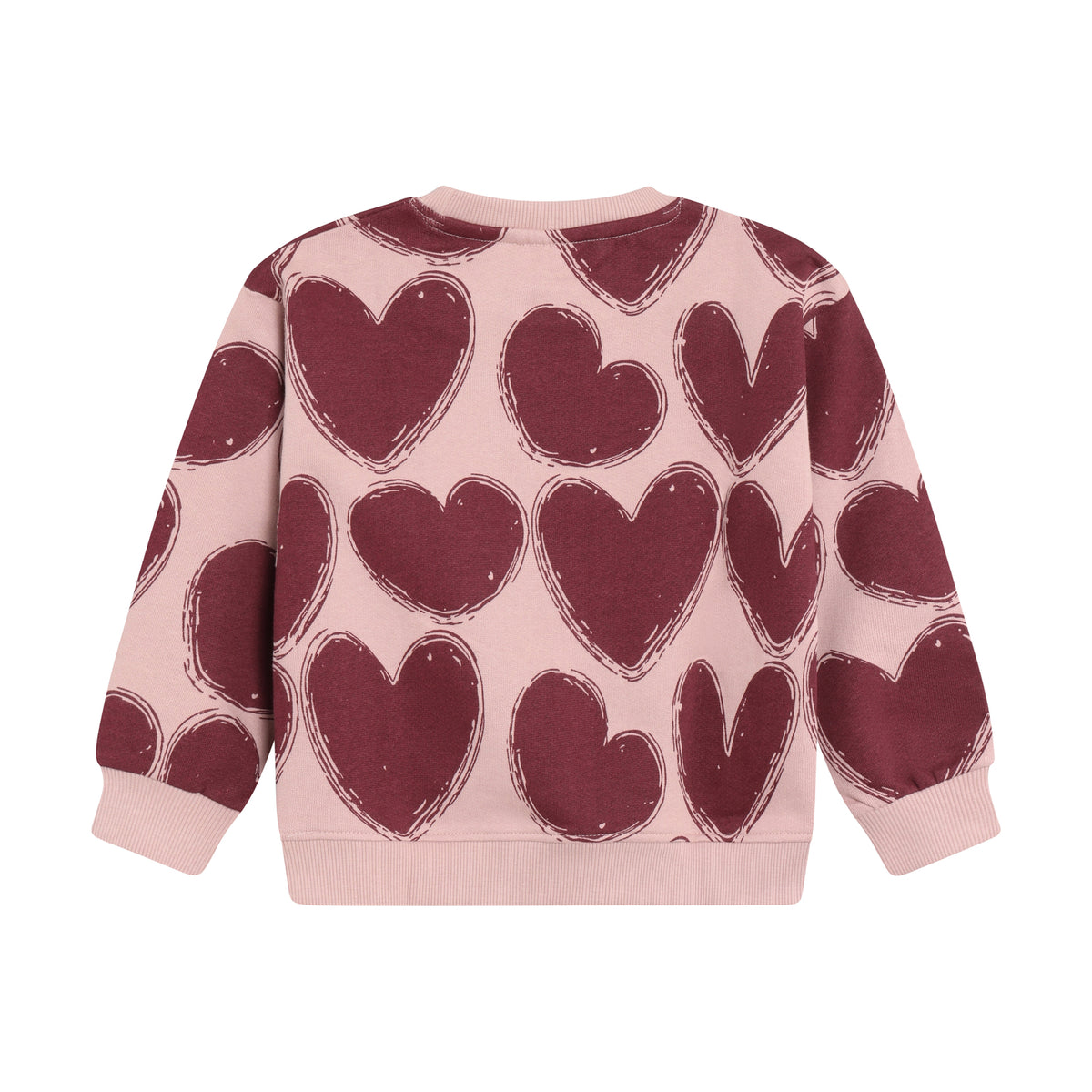En Fant Sweatshirt mit Herzen
