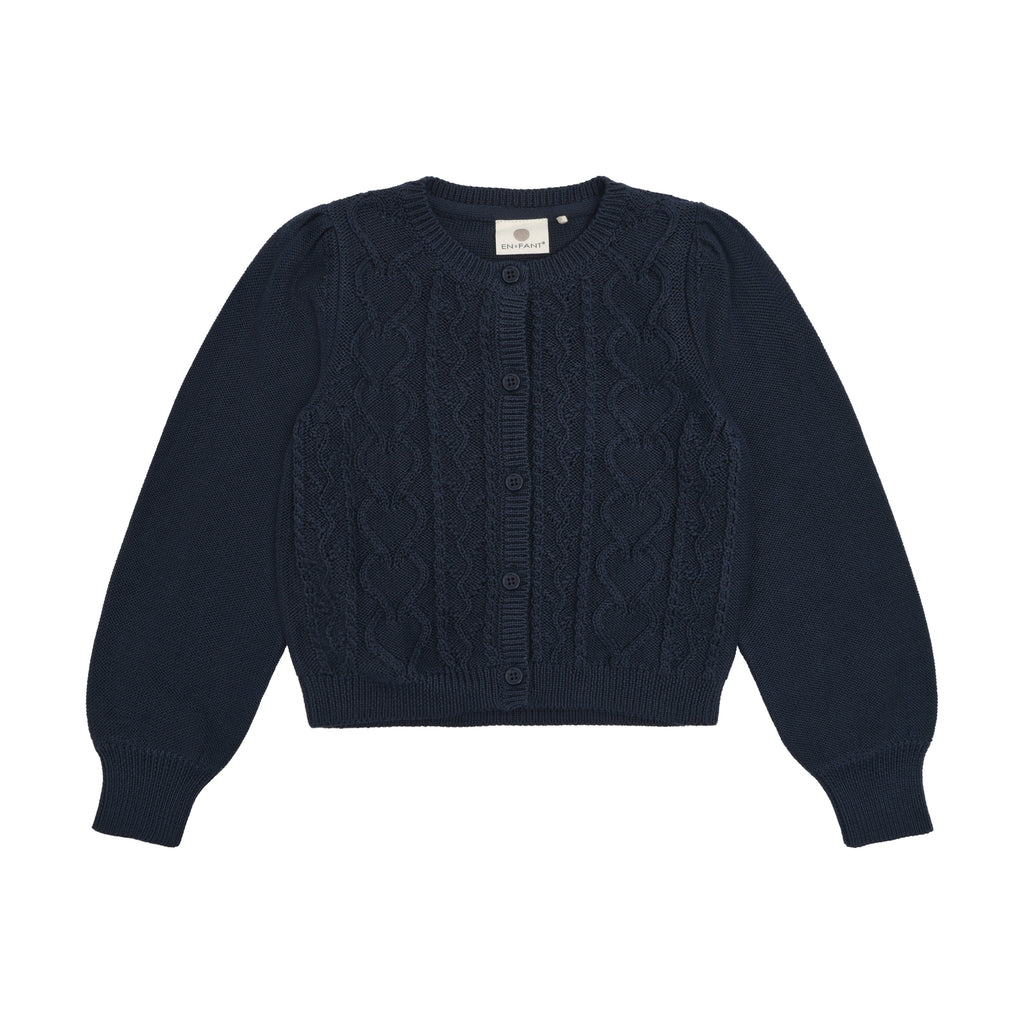 En Fant Cardigan Knit