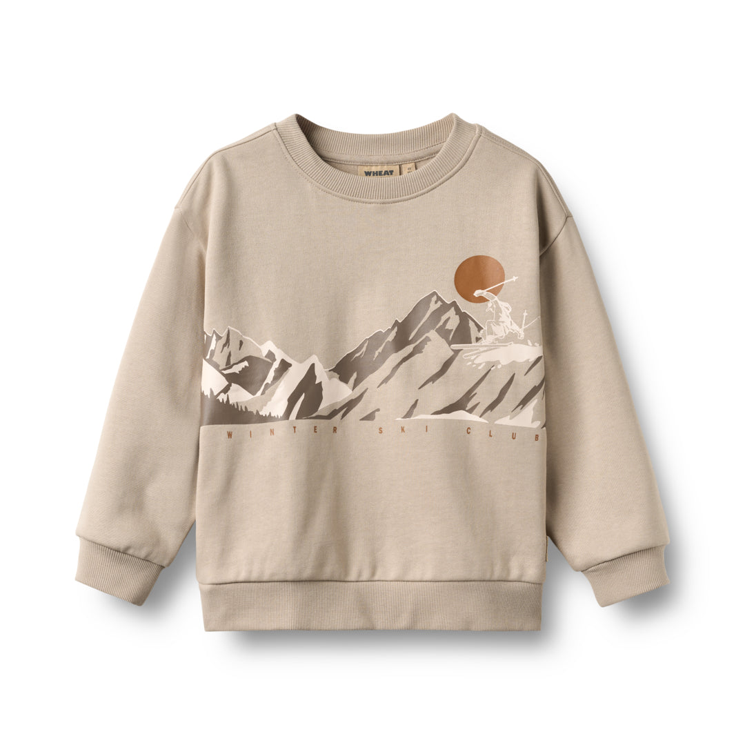 Wheat Sweatshirt L/S Ellis Print