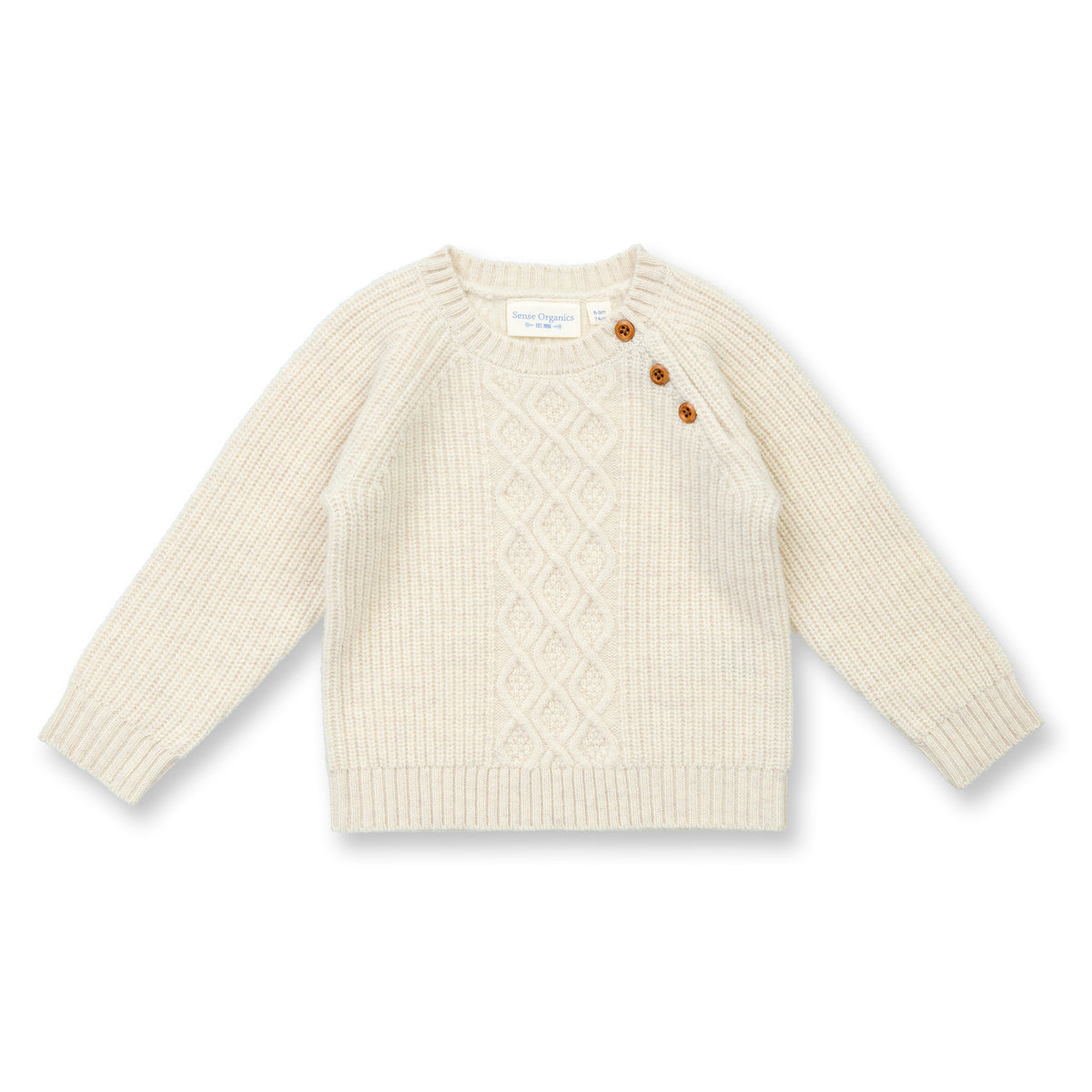 Sense Organics Modell: DIBOO Baby Knitted Sweater