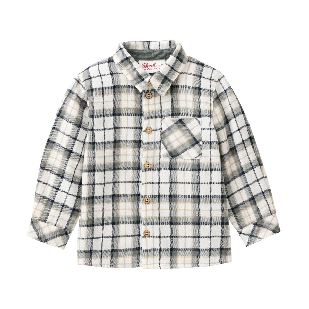 People Wear Organic Flanell-Hemd GOTS