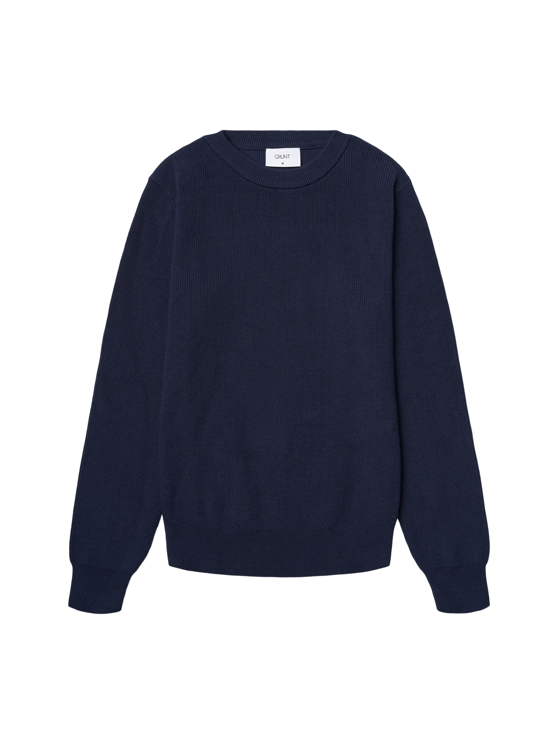 Grunt HW26 GRAlsel LS Crew Strickpullover