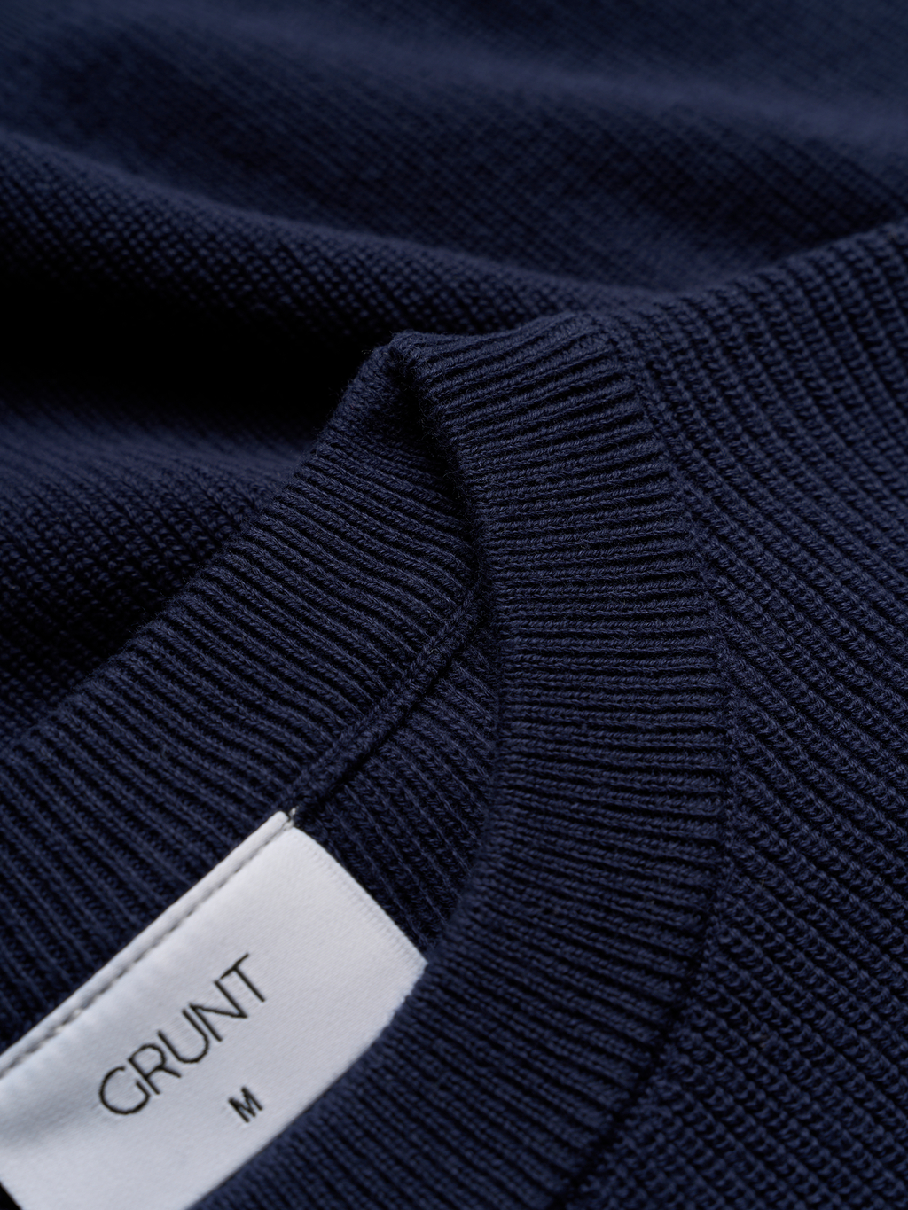 Grunt HW26 GRAlsel LS Crew Strickpullover
