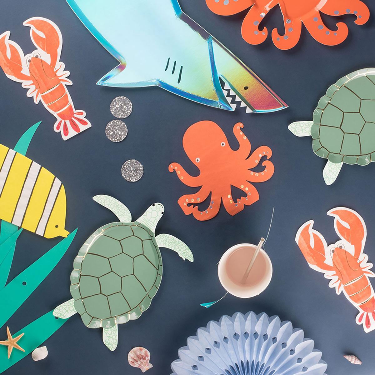 Meri Meri Servietten Oktopus (16 Stück)