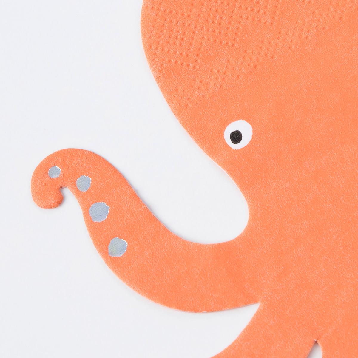 Meri Meri Servietten Oktopus (16 Stück)