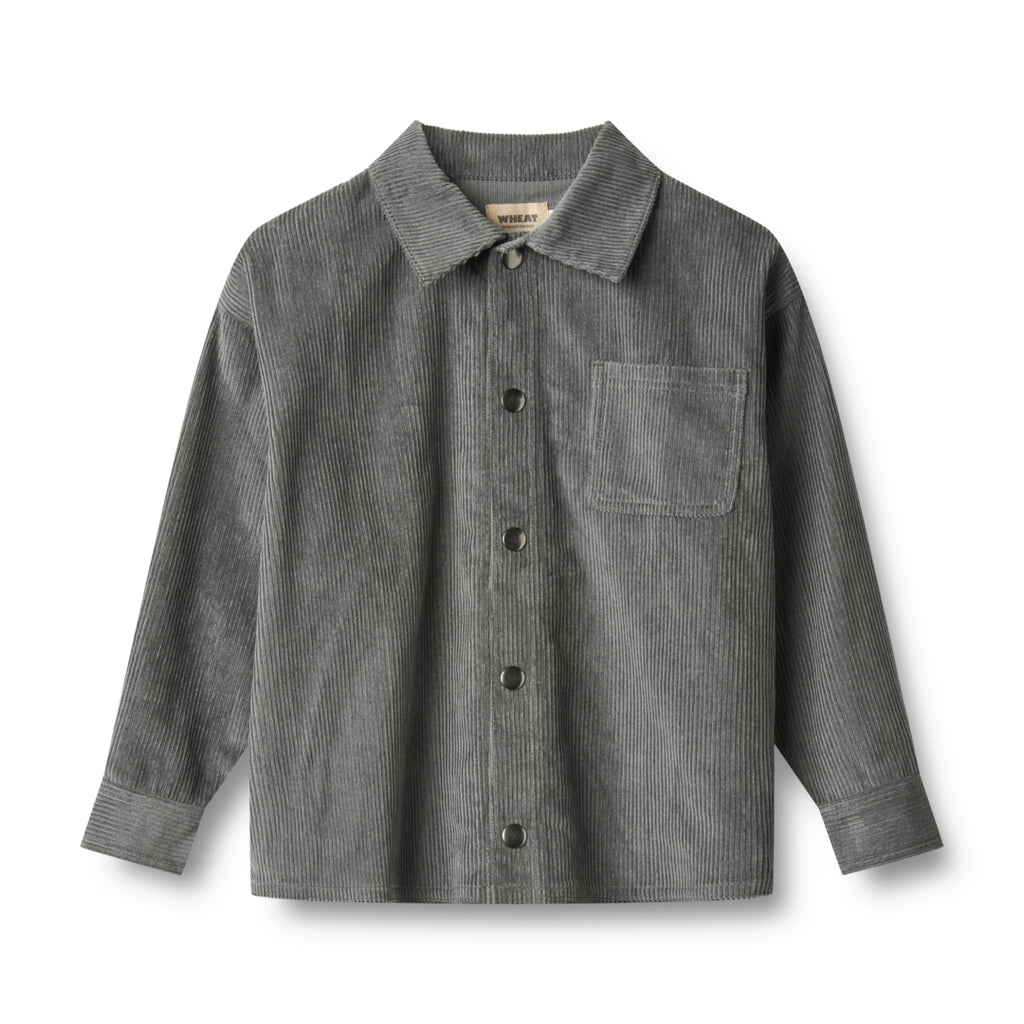 Wheat Overshirt L/S Marcel Cord-Hemd