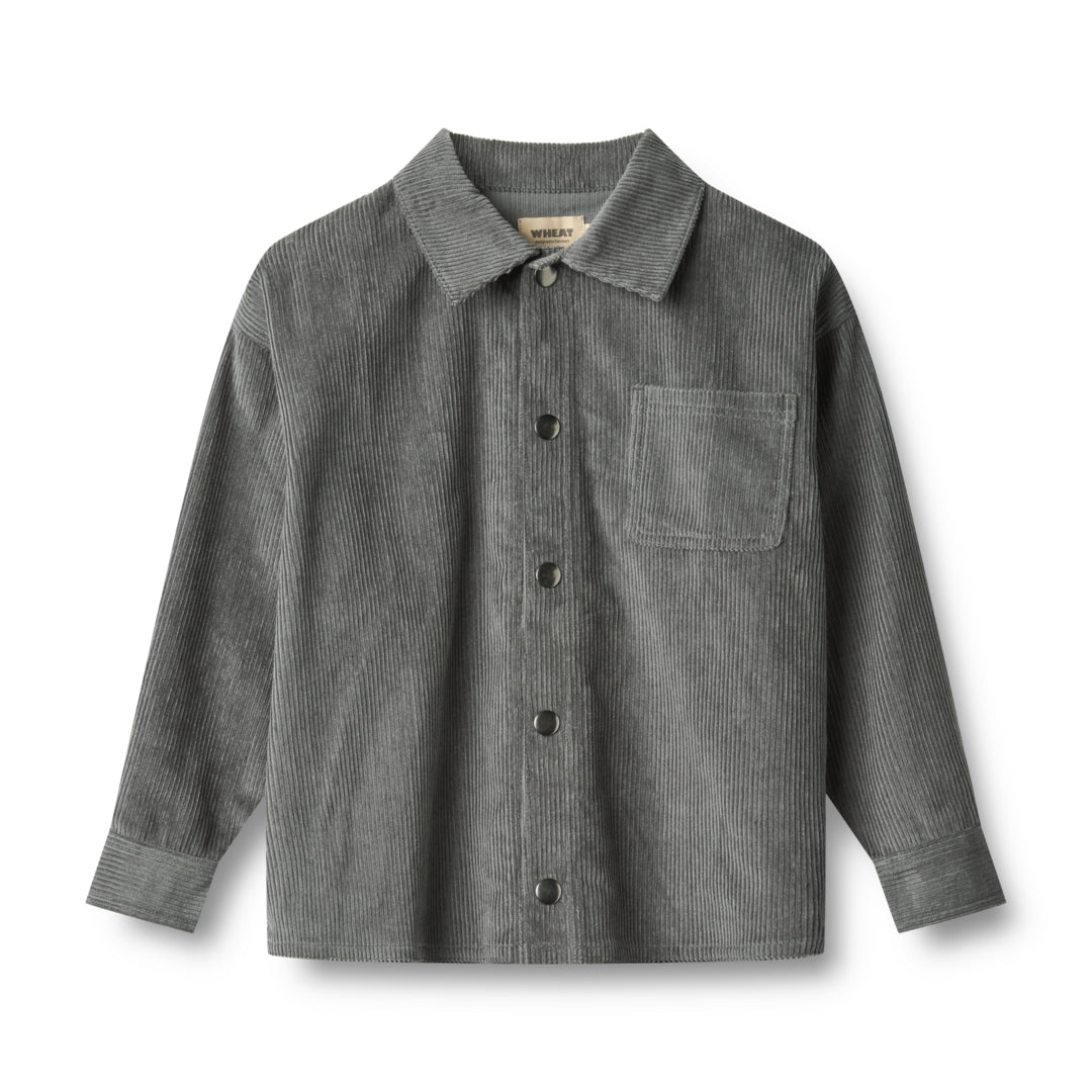 Wheat Overshirt L/S Marcel Cord-Hemd