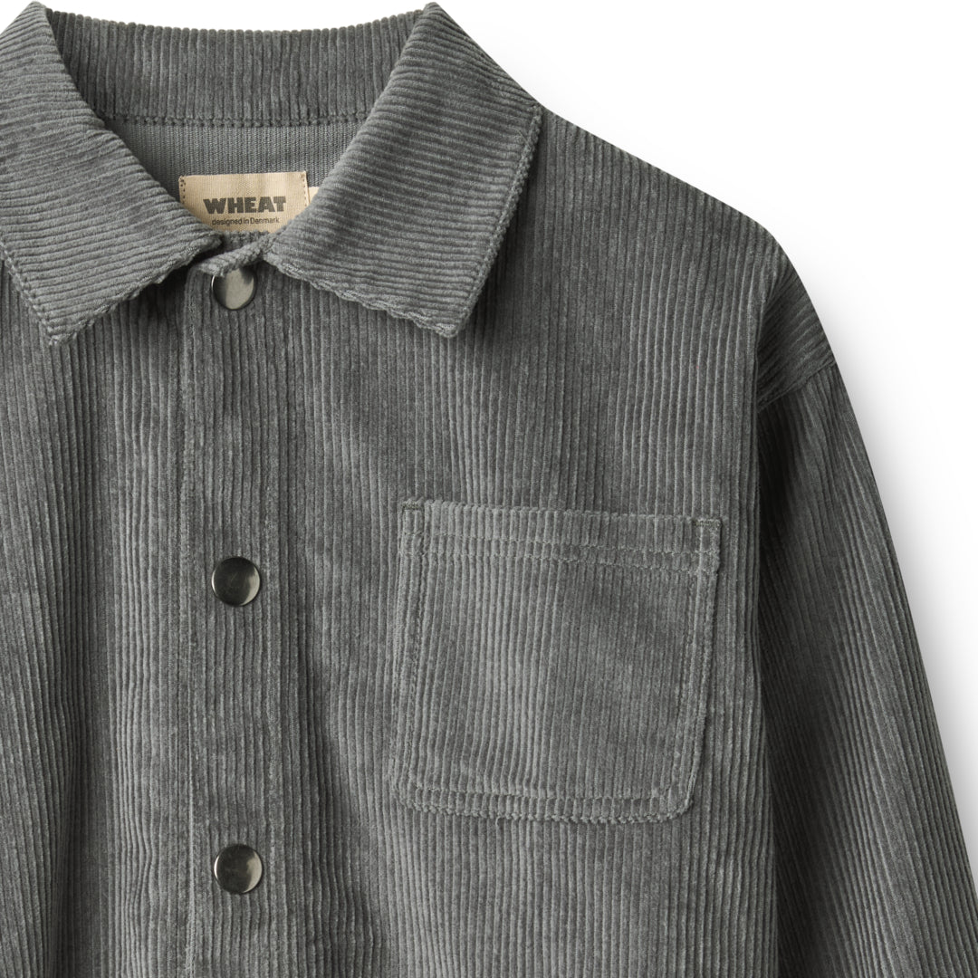 Wheat Overshirt L/S Marcel Cord-Hemd