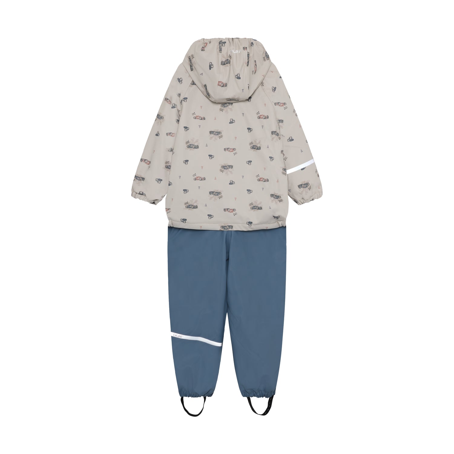 CeLaVi HW26 Rainwear Set - AOP, w. fleece