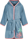 Playshoes Frottee-Bademantel Palmen