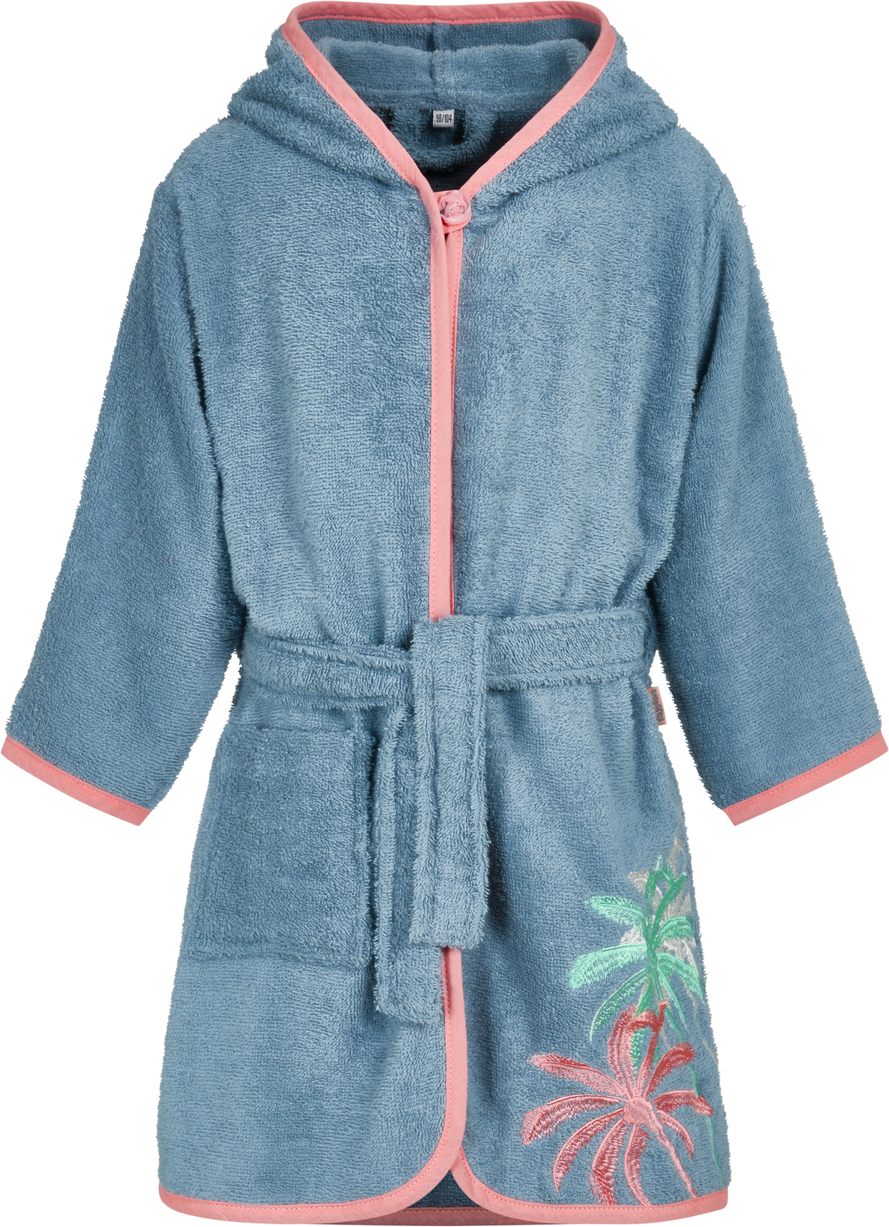 Playshoes Frottee-Bademantel Palmen